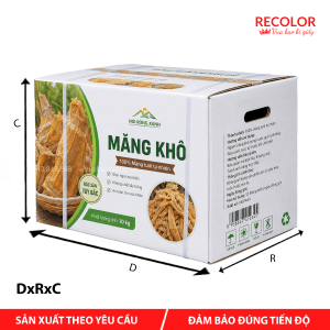 Thùng carton đựng măng khô TCP073