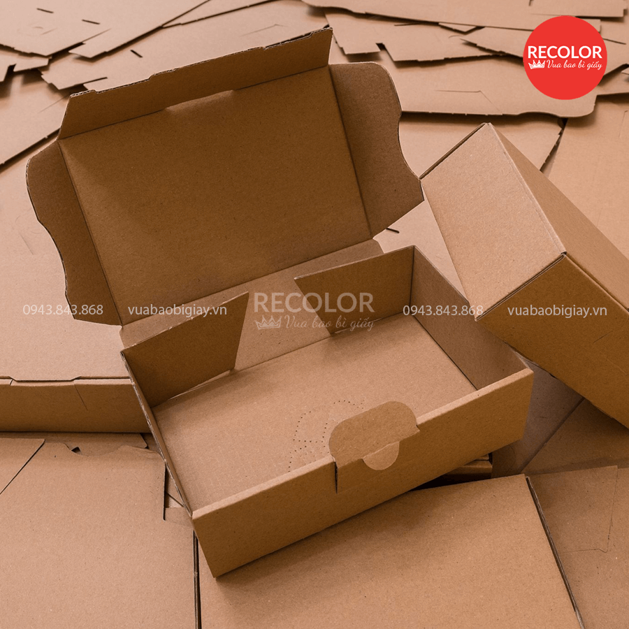 Hộp carton đóng hàng Shopee, ship COD, shop online số lượng lớn giá tốt 11 Sản xuất hộp carton đóng hàng Shopee
