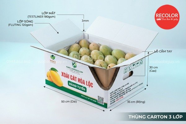 thùng carton 3 lớp là gì?