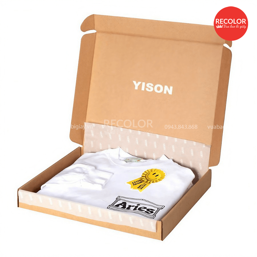 Hộp carton đựng quần áo số lượng lớn, giá tốt, in ấn theo yêu cầu 5 Lợi ích của việc sử dụng hộp carton đựng quần áo