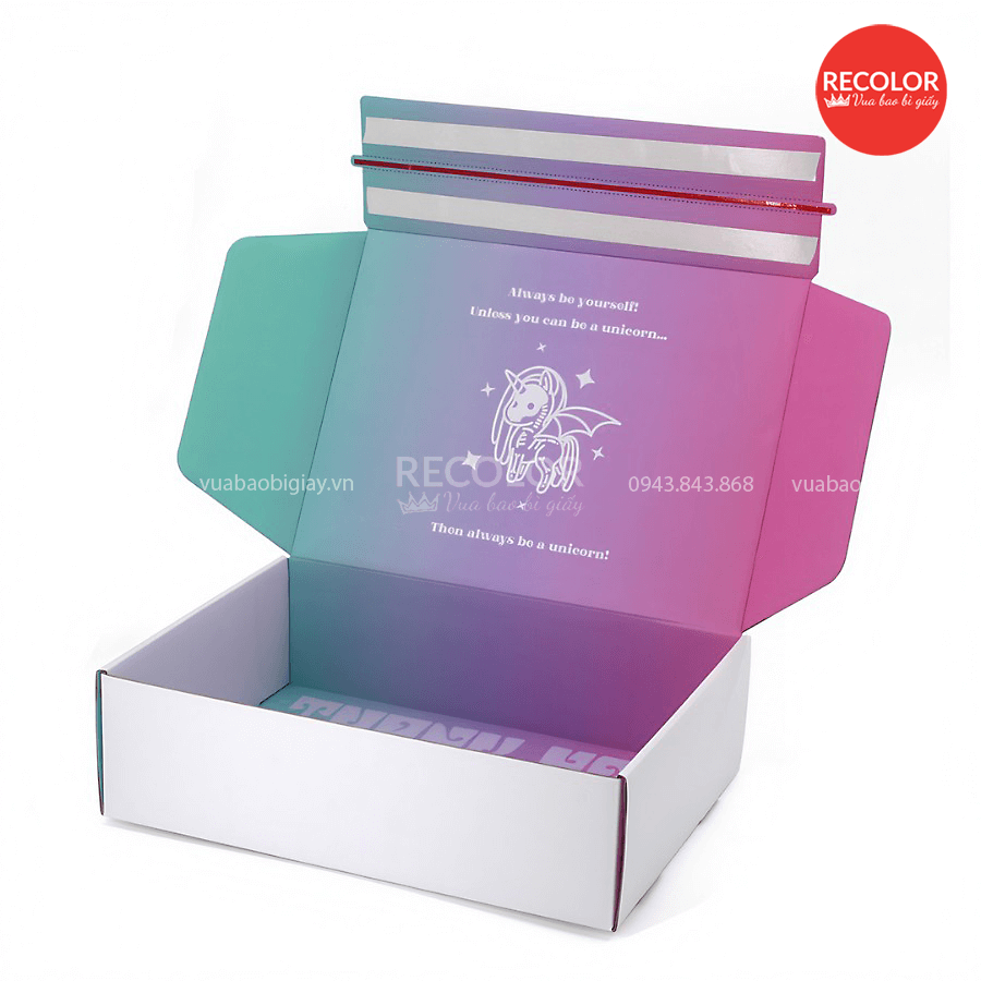 Hộp carton đựng quần áo số lượng lớn, giá tốt, in ấn theo yêu cầu 10 Một số mẫu hộp carton đựng quần áo tại RECOLOR