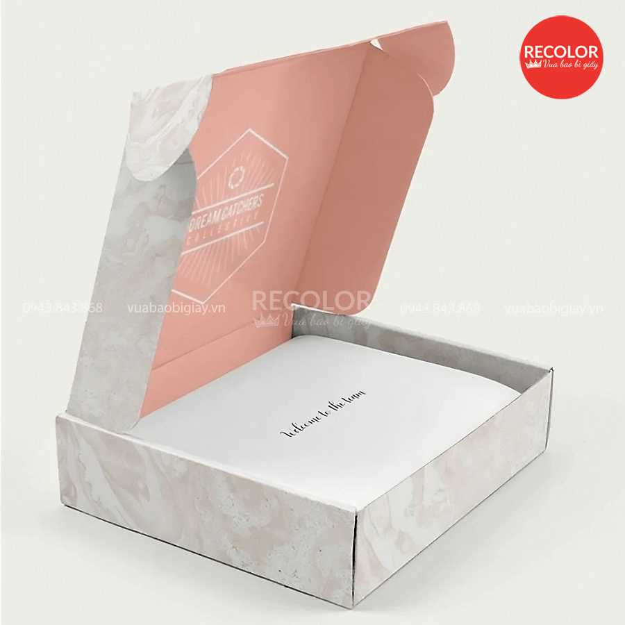 Hộp carton đựng quần áo số lượng lớn, giá tốt, in ấn theo yêu cầu 12 Một số mẫu hộp carton đựng quần áo tại RECOLOR