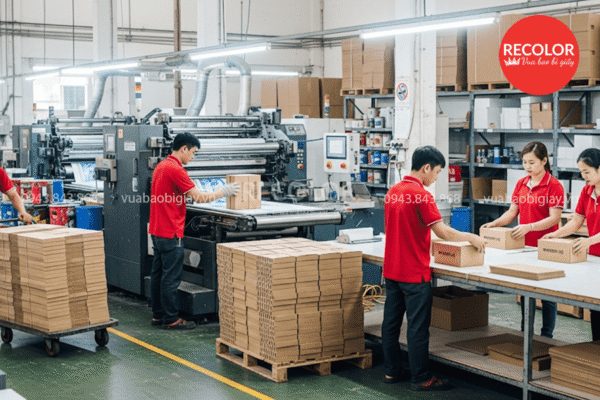 Xưởng in thùng carton tại Cà Mau uy tín, chất lượng