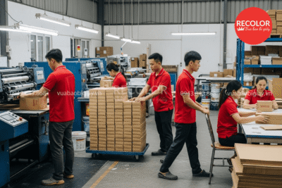 Xưởng in thùng carton tại Đồng Tháp uy tín, chất lượng
