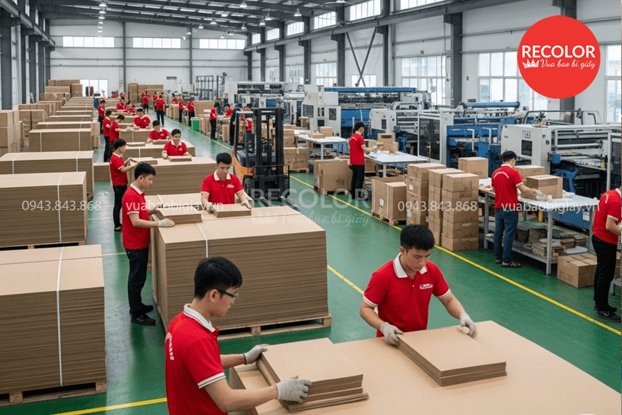 Xưởng Sản Xuất Thùng Carton Tại Hà Nội Chất Lượng và Uy Tín