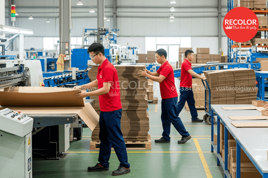 Xưởng Sản Xuất Thùng Carton Tại Hà Tĩnh Chất Lượng Và Uy Tín