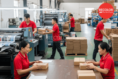 Xưởng in thùng carton tại Hà Nội uy tín, chất lượng
