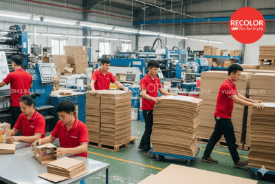 Xưởng in thùng carton tại Hà Tĩnh uy tín, chất lượng