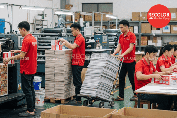 Xưởng in thùng carton tại Hải Phòng uy tín, chất lượng