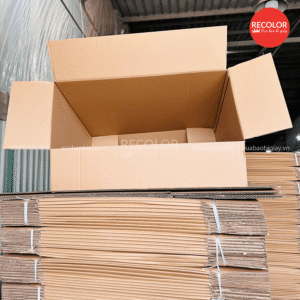 Cấu tạo thùng carton lớn 3 lớp 60x30x50