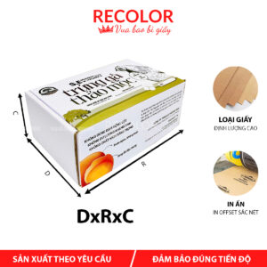 Hộp carton sóng nắp gài HCP011