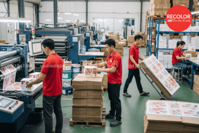 Xưởng in thùng carton tại Phú Thọ uy tín, chất lượng