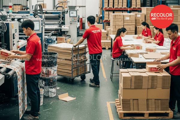 Xưởng in thùng carton tại Thanh Hóa uy tín, chất lượng