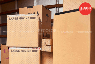 Thùng Carton Chuyển Nhà Size Lớn Chất Lượng, Giá Sỉ Tại Xưởng