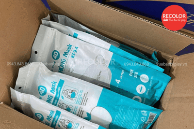 Thùng Carton Đựng Khẩu Trang Chất Lượng, In Ấn Theo Yêu Cầu