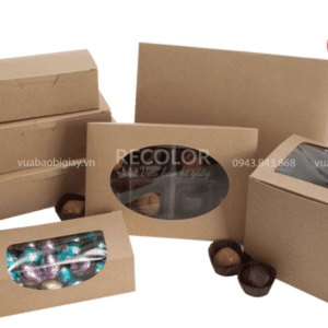 Thùng carton đựng bánh kẹo - TCP116 7 Thùng carton đựng bánh kẹo chất lượng cao, in ấn và sản xuất theo yêu cầu
