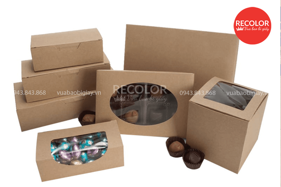Thùng carton đựng bánh kẹo - TCP116 3 Thùng carton đựng bánh kẹo chất lượng cao, in ấn và sản xuất theo yêu cầu