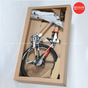Thùng carton đựng xe đạp có chia ngăn
