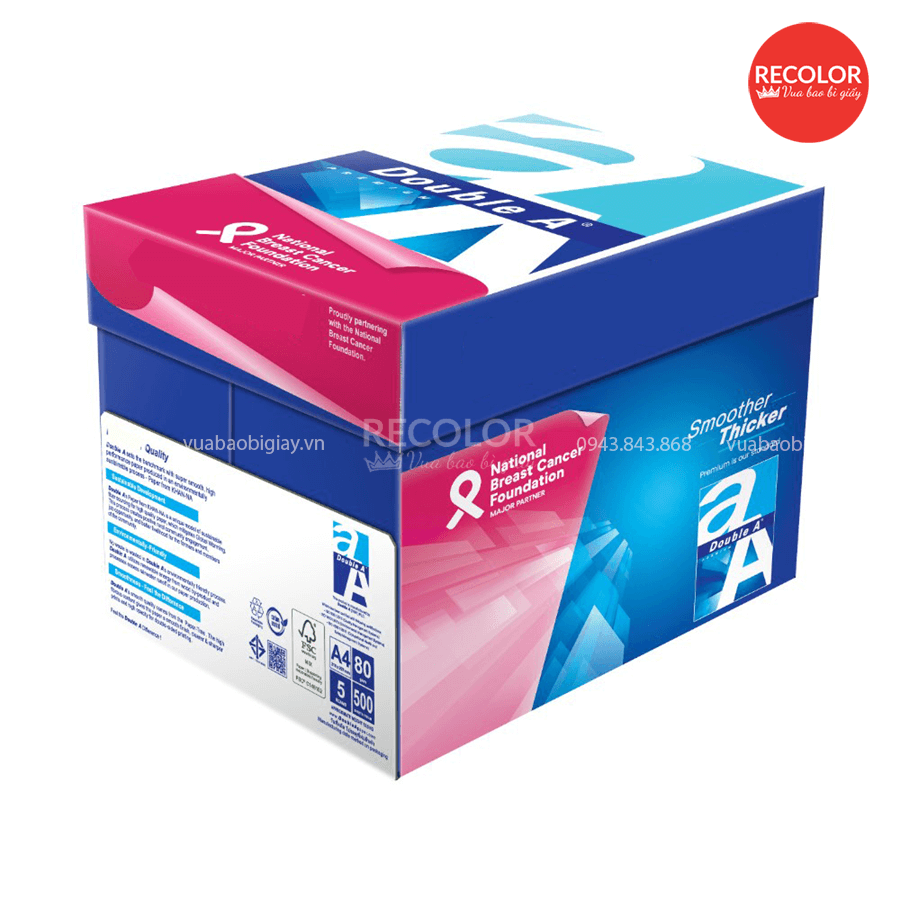 Thùng carton đựng giấy A4 - TCP111 6 Thùng carton đựng giấy A4 nắp âm dương