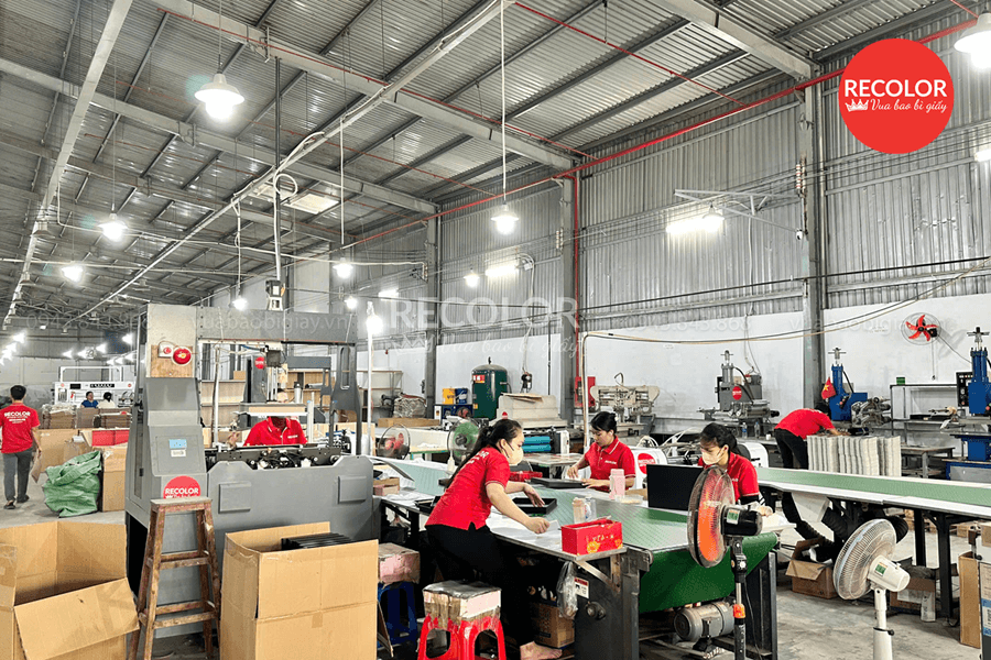 In thùng carton theo yêu cầu tại Trừ Văn Thố sắc nét chất lượng tại RECOLOR