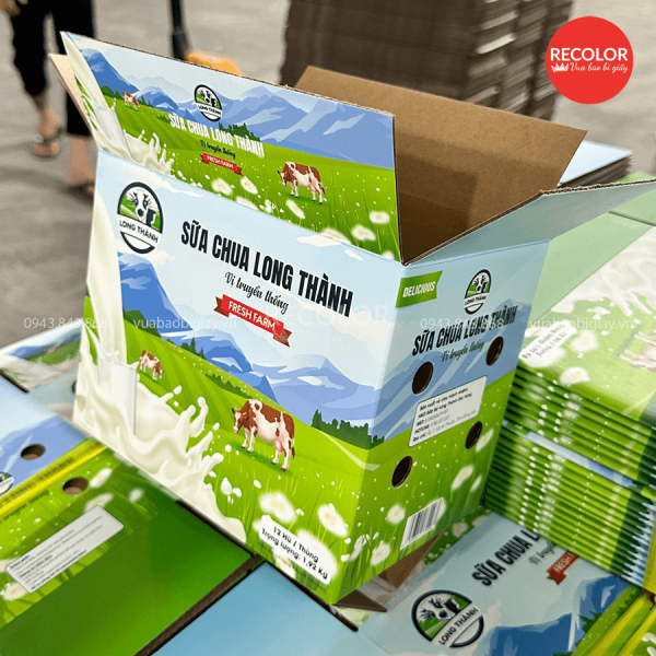Cấu tạo hộp carton sóng E 19x12x15,5