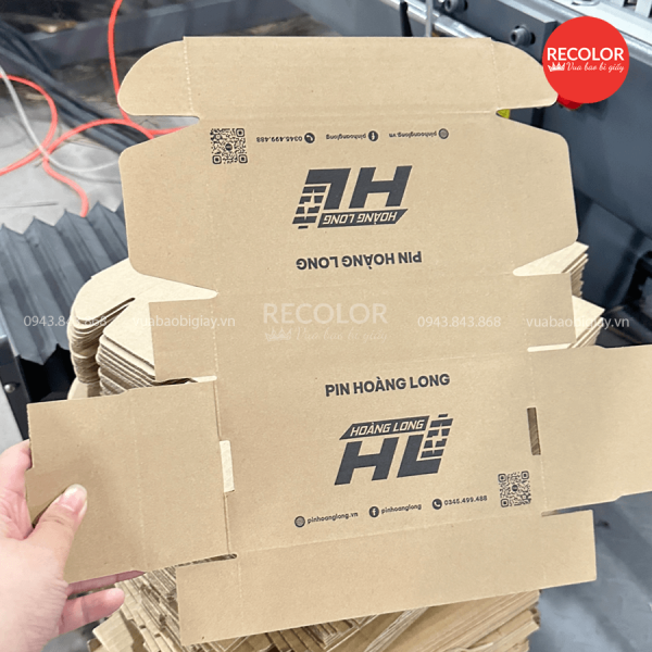 Cấu tạo hộp carton sóng B 20x10x5