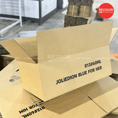 Cấu tạo thùng carton 3 lớp 31x19x12