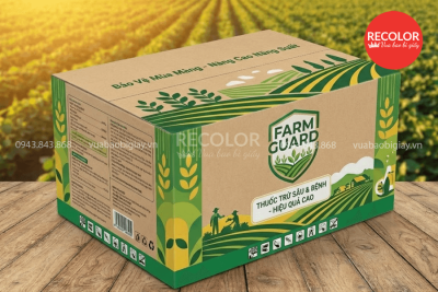 Thùng carton đựng thuốc bảo vệ thực vật