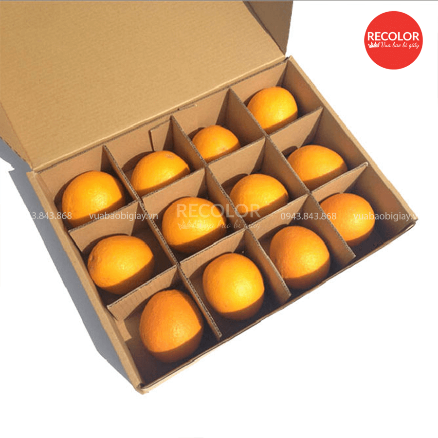 Thùng carton đựng cam - TCP110 2 Tại sao lại sử dụng thùng carton đựng cam xuất khẩu