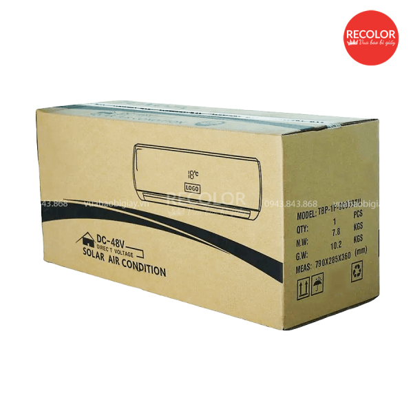 Kinh nghiệm chọn thùng carton đựng máy lạnh phù hợp