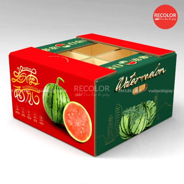 Thùng carton đựng dưa hấu