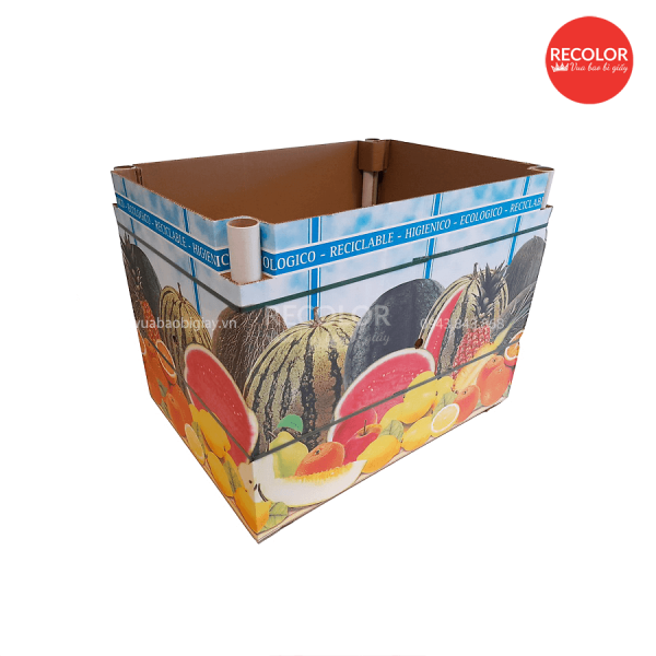 c điểm của các loại thùng carton đựng nông sản