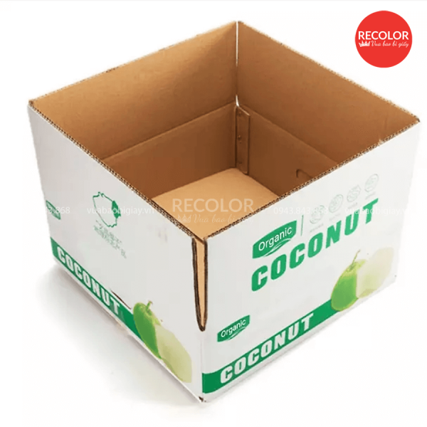 Thùng carton đựng dừa