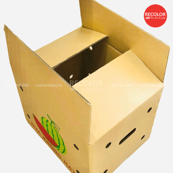 Chất liệu giấy carton làm thùng carton đựng nông sản