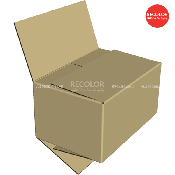 Thùng carton nắp chồm là gì?