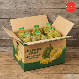 Thùng carton 5 lớp, 7 lớp đựng sầu riêng
