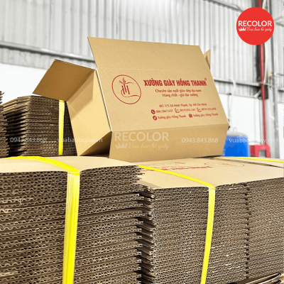 Ứng dụng của thùng carton 3 lớp sóng B trong đời sống và công nghiệp