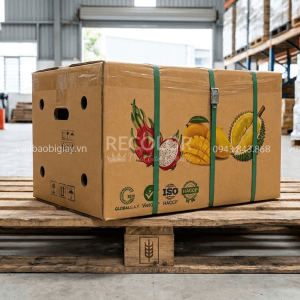 Thùng Carton Xuất Khẩu Trái Cây: Tiêu Chuẩn, Cấu Tạo Và Quy Cách Mới Nhất