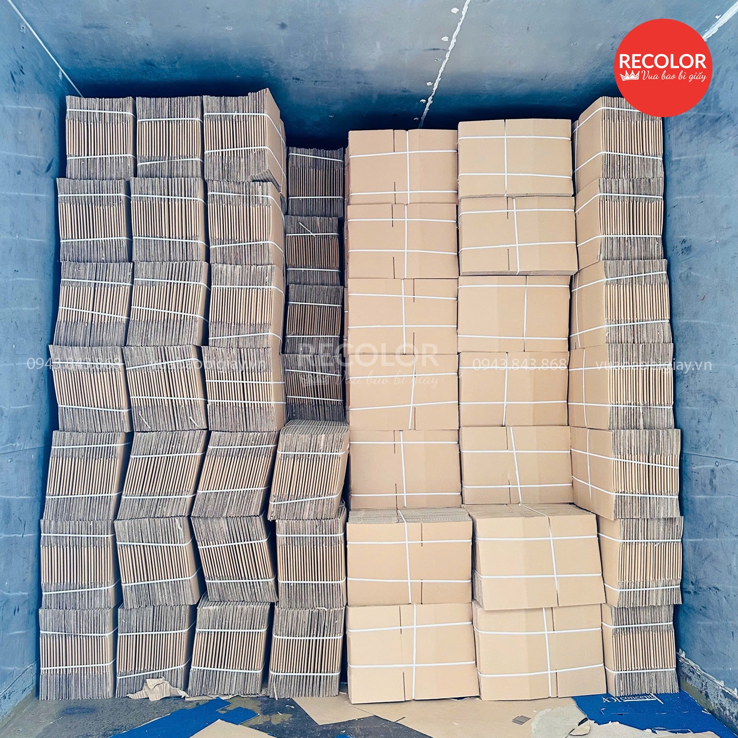 Xưởng sản xuất thùng carton tại Bến Cát uy tín cho doanh nghiệp 1 RECOLOR - Xưởng sản xuất thùng carton tại Bến Cát chất lượng và uy tín