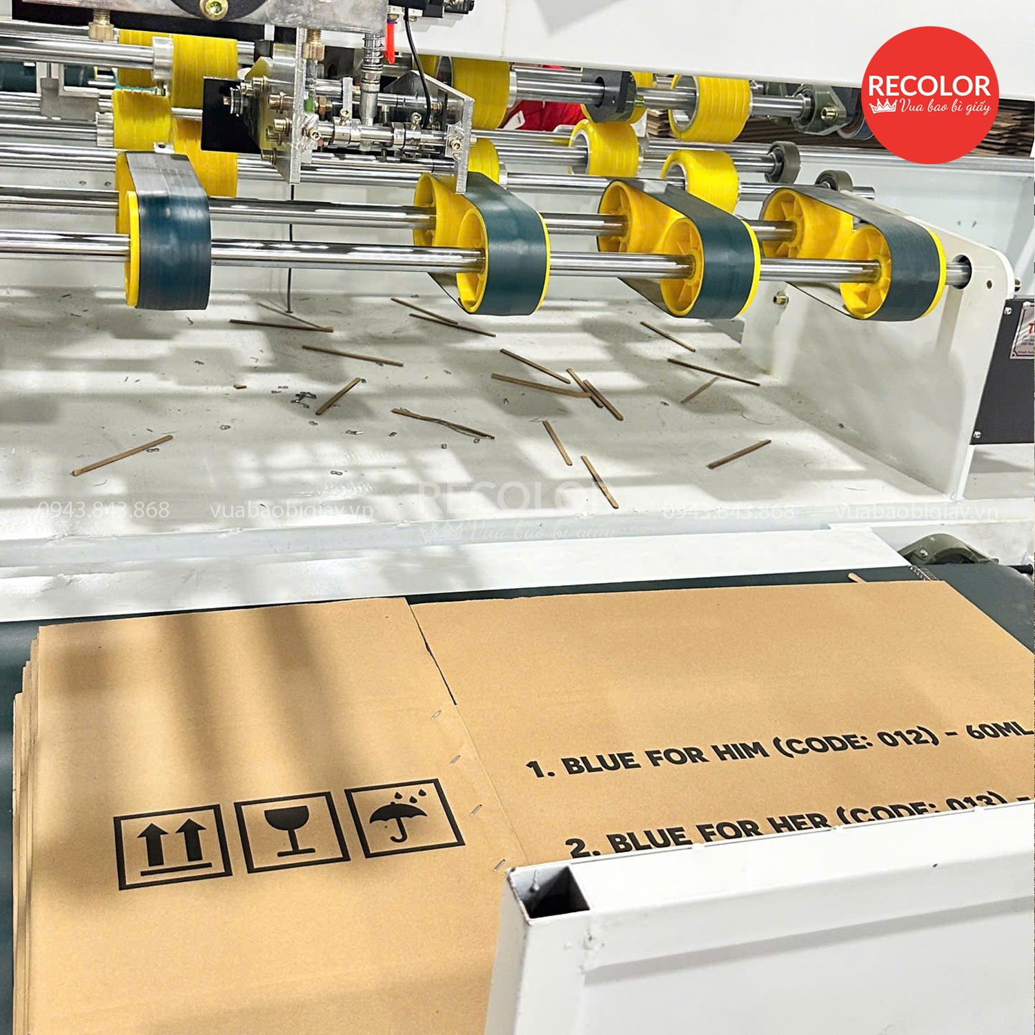 Đặt sản xuất thùng carton 5 lớp tại TPHCM ở đâu uy tín 2 Cấu tạo thùng carton 5 lớp dùng cho hàng hóa cần chịu lực tại Tp HCM