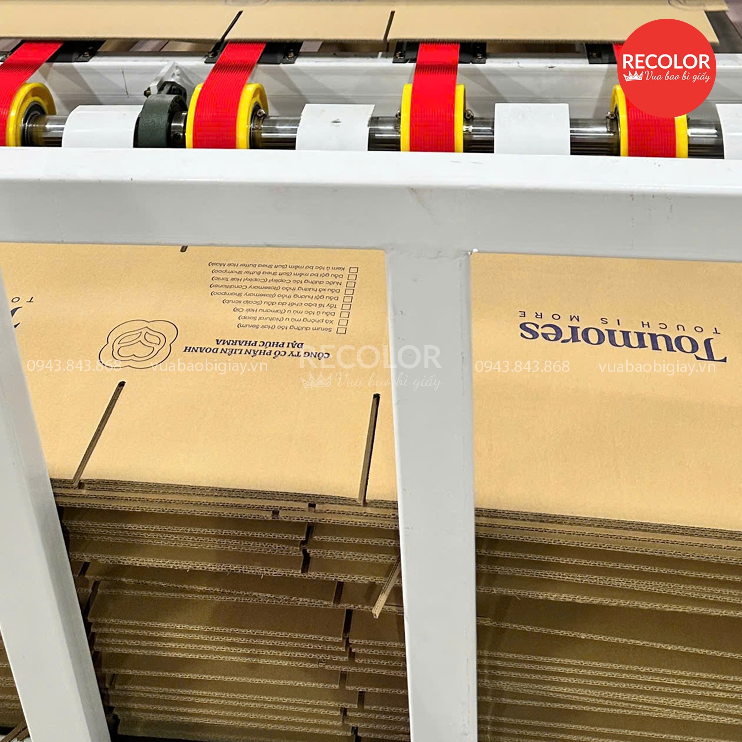 Xưởng sản xuất thùng carton tại Phước Hòa uy tín giá tận xưởng 2 Xưởng sản xuất thùng carton RECOLOR tại Phước Hòa