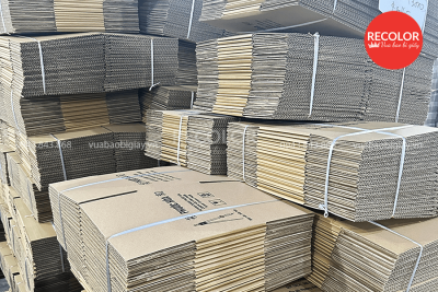 Các loại thùng carton in ấn theo yêu cầu tại RECOLOR
