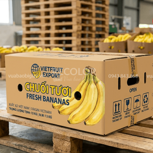 Thùng carton đựng chuối - TCP106 9 Kiểu dáng và cấu tạo thùng carton đựng chuối