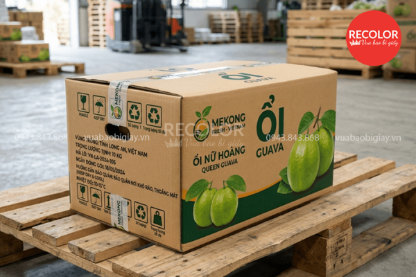 Những điều cần lưu ý khi mua thùng carton đựng ổi