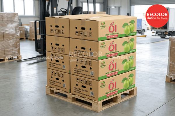 Những điều cần lưu ý khi mua thùng carton đựng ổi