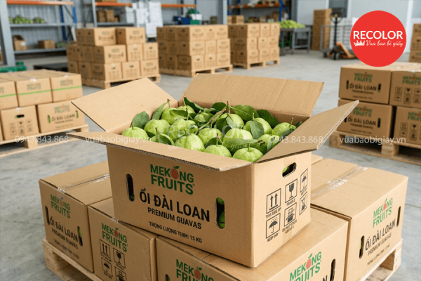 Tại sao lại sử dụng thùng carton đựng ổi xuất khẩu