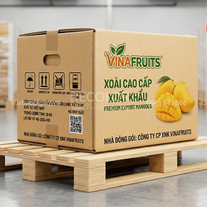 Thùng carton 5 lớp, 7 lớp đựng xoài xuất khẩu