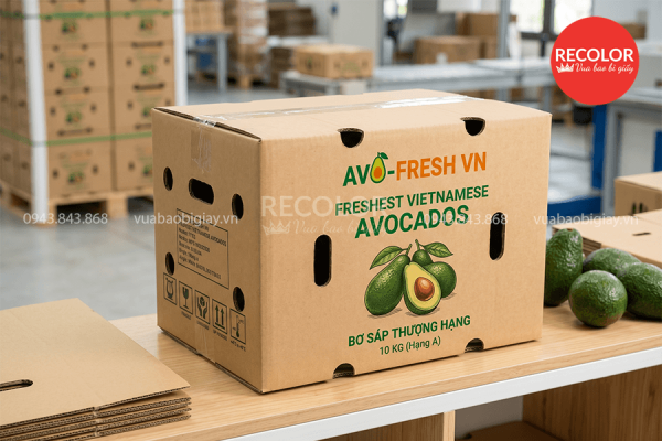 Thùng carton đựng bơ in ấn và sản xuất theo yêu cầu 16 Những lưu ý khi đặt sản xuất thùng carton đựng bơ