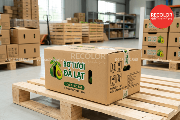 Thùng carton đựng bơ in ấn và sản xuất theo yêu cầu 15 Quy trình sản xuất thùng carton đựng bơ in ấn theo yêu cầu