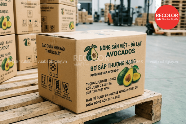 Thùng carton đựng bơ in ấn và sản xuất theo yêu cầu 6 Chất liệu giấy của thùng carton đựng bơ